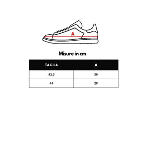White Leather Low Top Sneakers