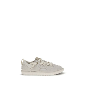 Purple Calf Leather Bos Taurus Low Top Sneakers
