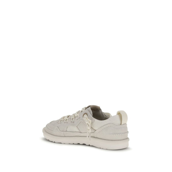 Purple Calf Leather Bos Taurus Low Top Sneakers