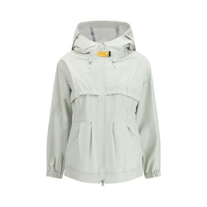 White Polyamide Shell Jacket
