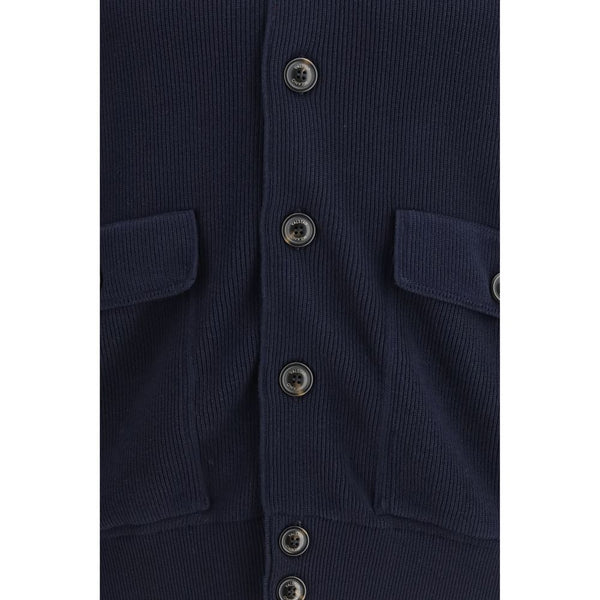 Blue Cotton Sweatshirt