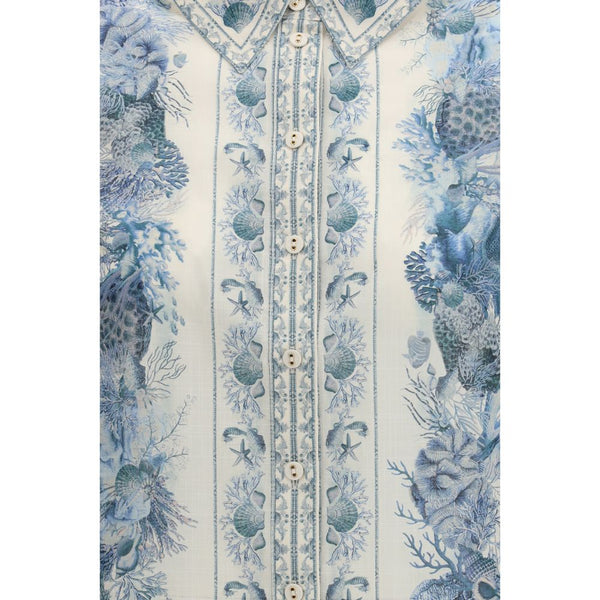 Multicolor Cotton Pattern Shirt