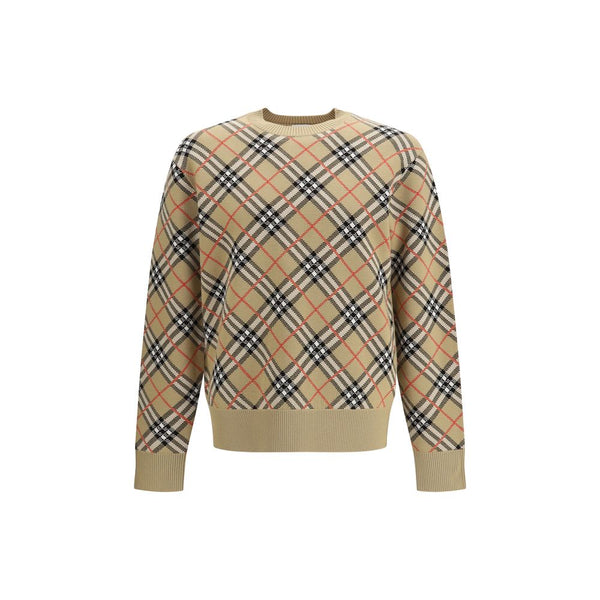 Beige Cotton Sweatshirt