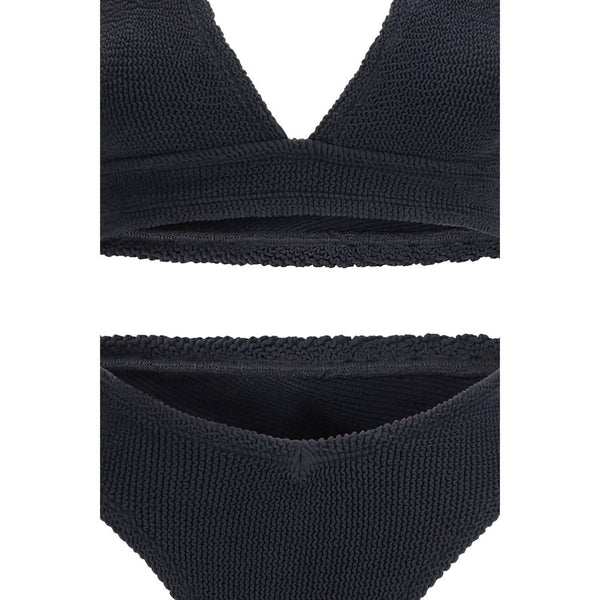 Black Polyamide One-Piece Swimsuit