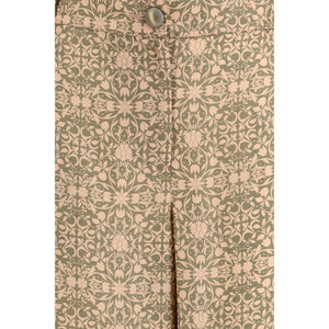 Multicolor Viscose Casual Pants