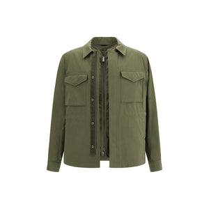 Bicolor Cotton Coat
