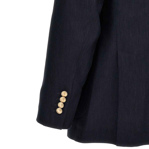 Blue Linen Blazer