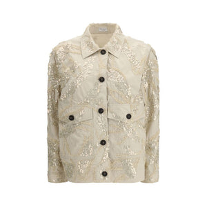 Beige Cotton Coat