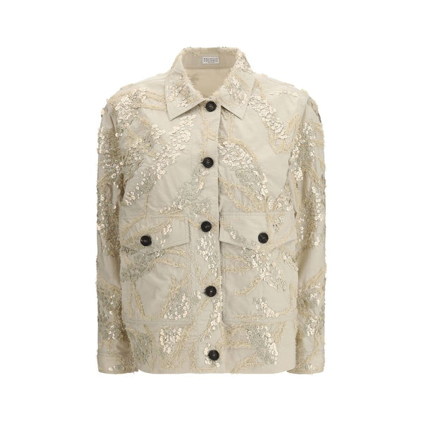 Beige Cotton Coat