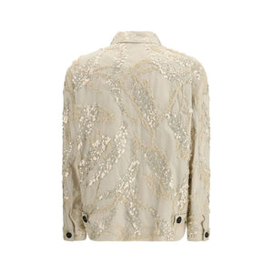 Beige Cotton Coat