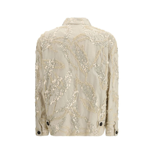 Beige Cotton Coat