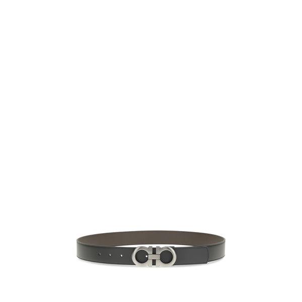 Black Leather Regular Belt