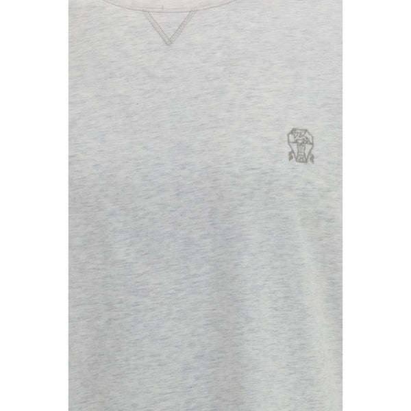 Gray Cotton T-Shirt