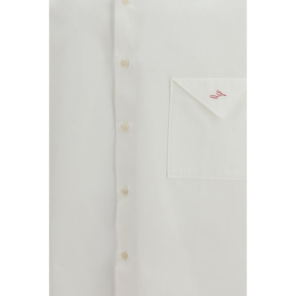 White Cotton Dress Shirt