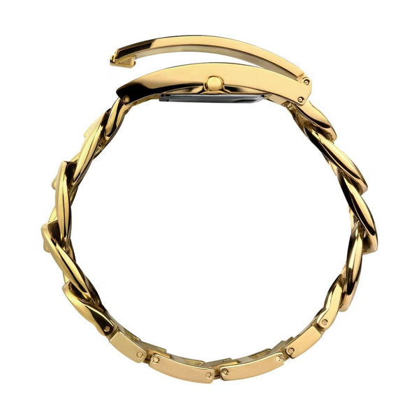 Gold Stainless Steel Bracelet Watch