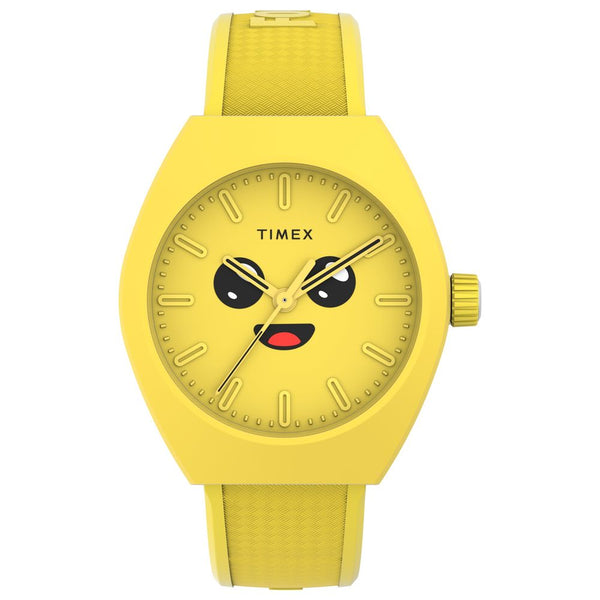 Bicolor Rubber Sport Watch