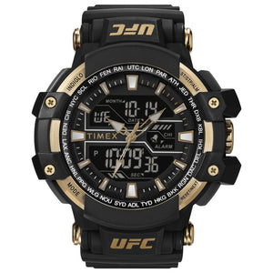 Black Rubber Sport Watch