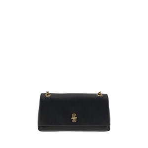Black Calf Leather Bos Taurus Shoulder Bag