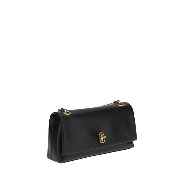 Black Calf Leather Bos Taurus Shoulder Bag