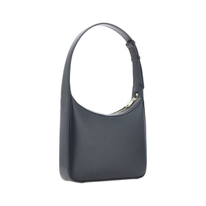 Black Calf Leather Bos Taurus Shoulder Bag