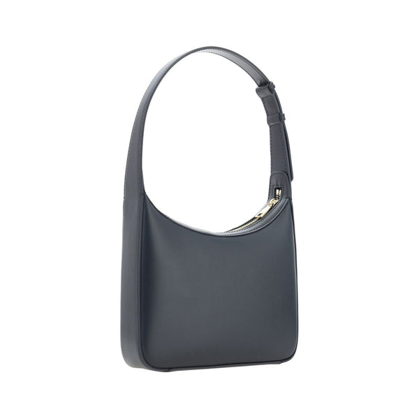 Black Calf Leather Bos Taurus Shoulder Bag