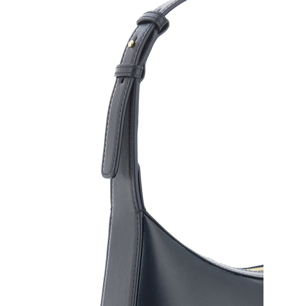 Black Calf Leather Bos Taurus Shoulder Bag