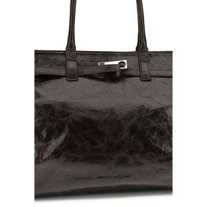 Brown Calf Leather Bos Taurus Shoulder Bag