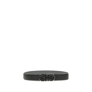 Black Calf Leather Bos Taurus Regular Belt