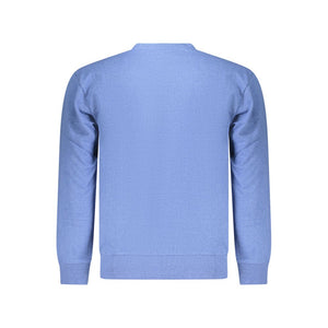Azzurro Cotton Men Sweatshirt