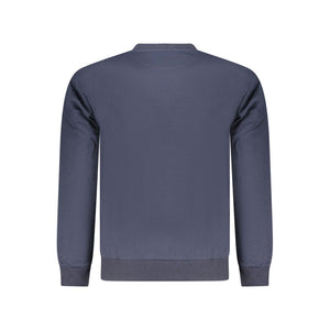 Blue Cotton Men's Sweatshirt