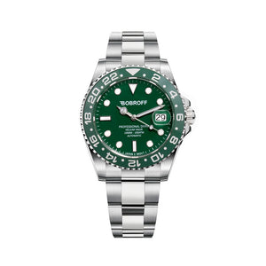 Silver Stainless Steel Sport Watch