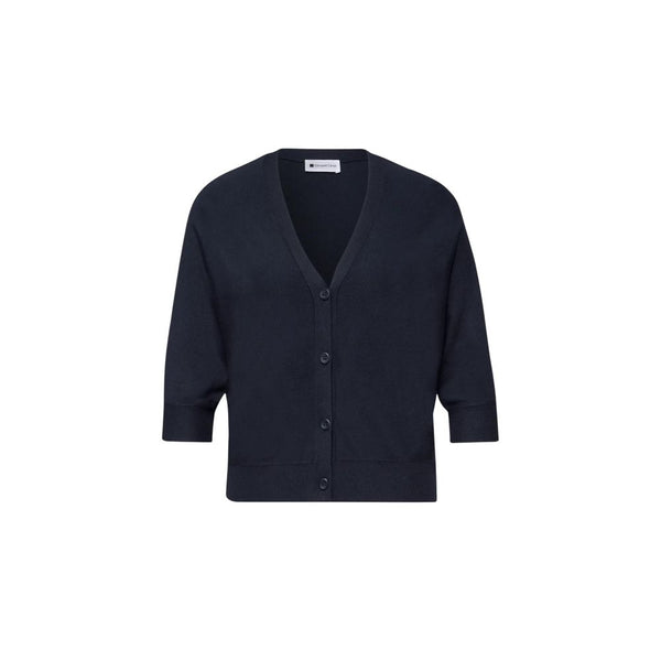 Blue Viscose Cardigan