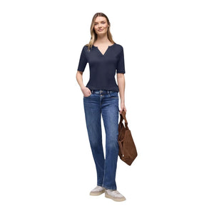 Blue Cotton T-Shirt