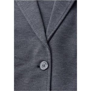 Blue Polyacrylic Blazer