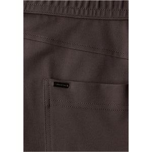 Brown Viscose Casual Pants