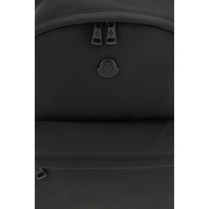 Black Fabric Backpack