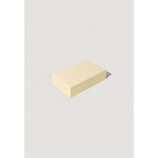 Beige Leather Keychain