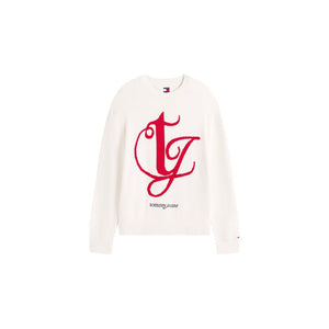 Cream Recycled Cotton Sweatshirt