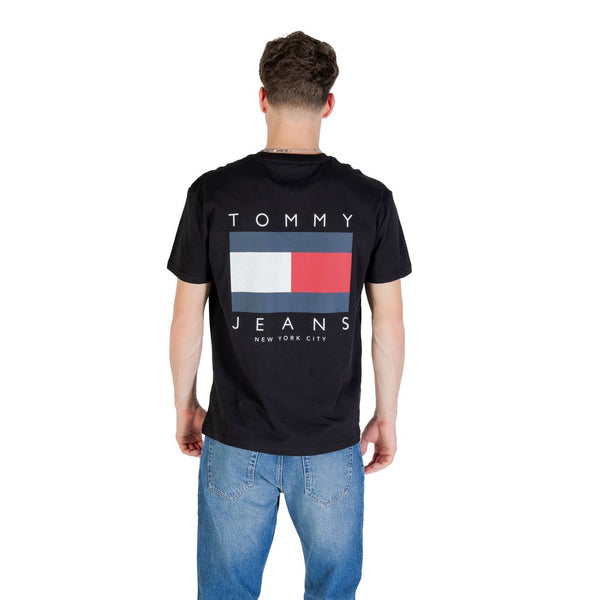 Black Recycled Cotton T-Shirt