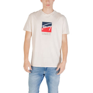 Beige Recycled Cotton T-Shirt