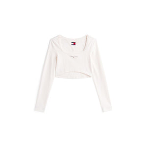 White Recycled Cotton Sportswear