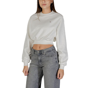 Cream Recycled Cotton Sweatshirt