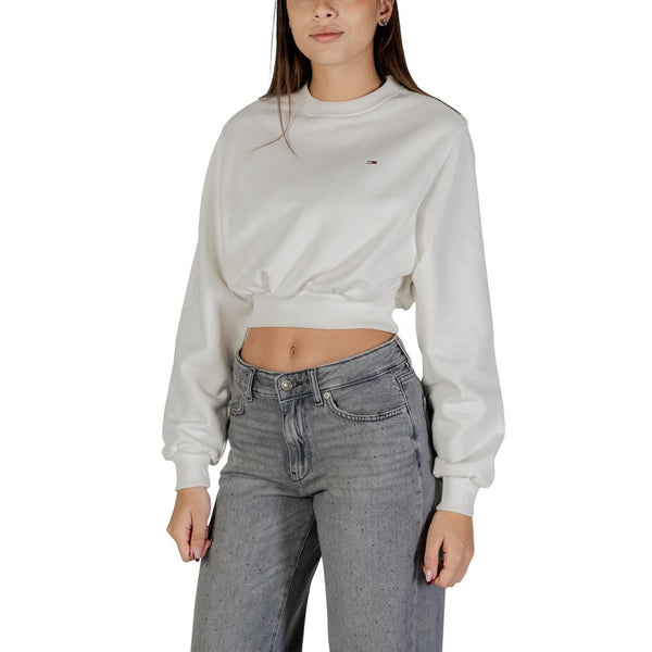 Cream Recycled Cotton Sweatshirt