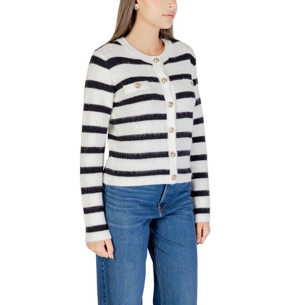 White Marabou Cardigan