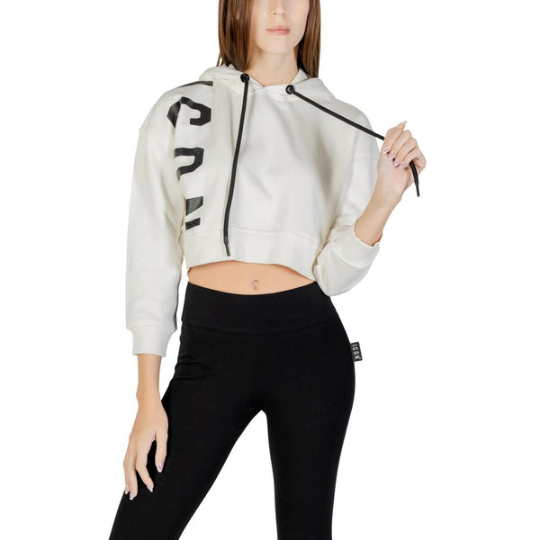 Cream Cotton Hoodie