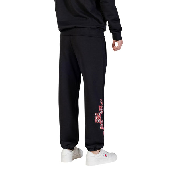 Black Cotton Joggers (Workout Pants)