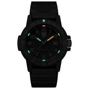 Black Resin Sport Watch