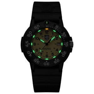 Black Rubber Sport Watch