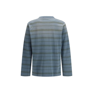 Blue Cotton Pattern Shirt