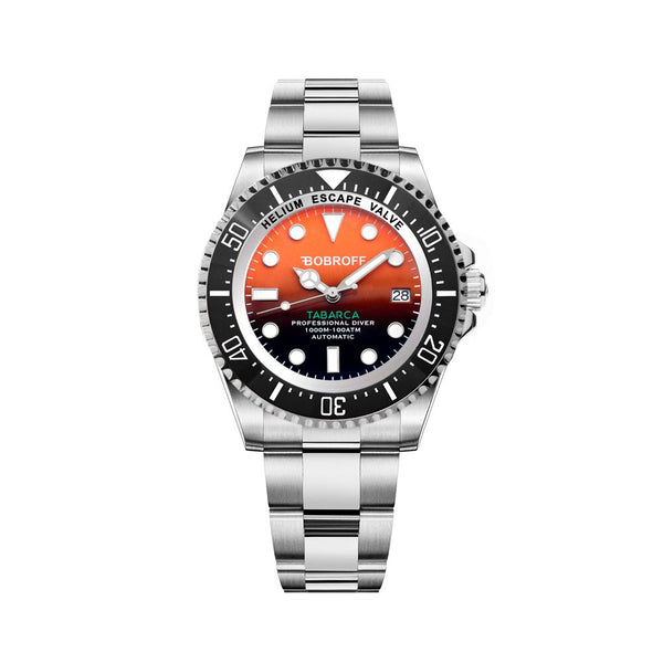 Silver Stainless Steel Sport Watch